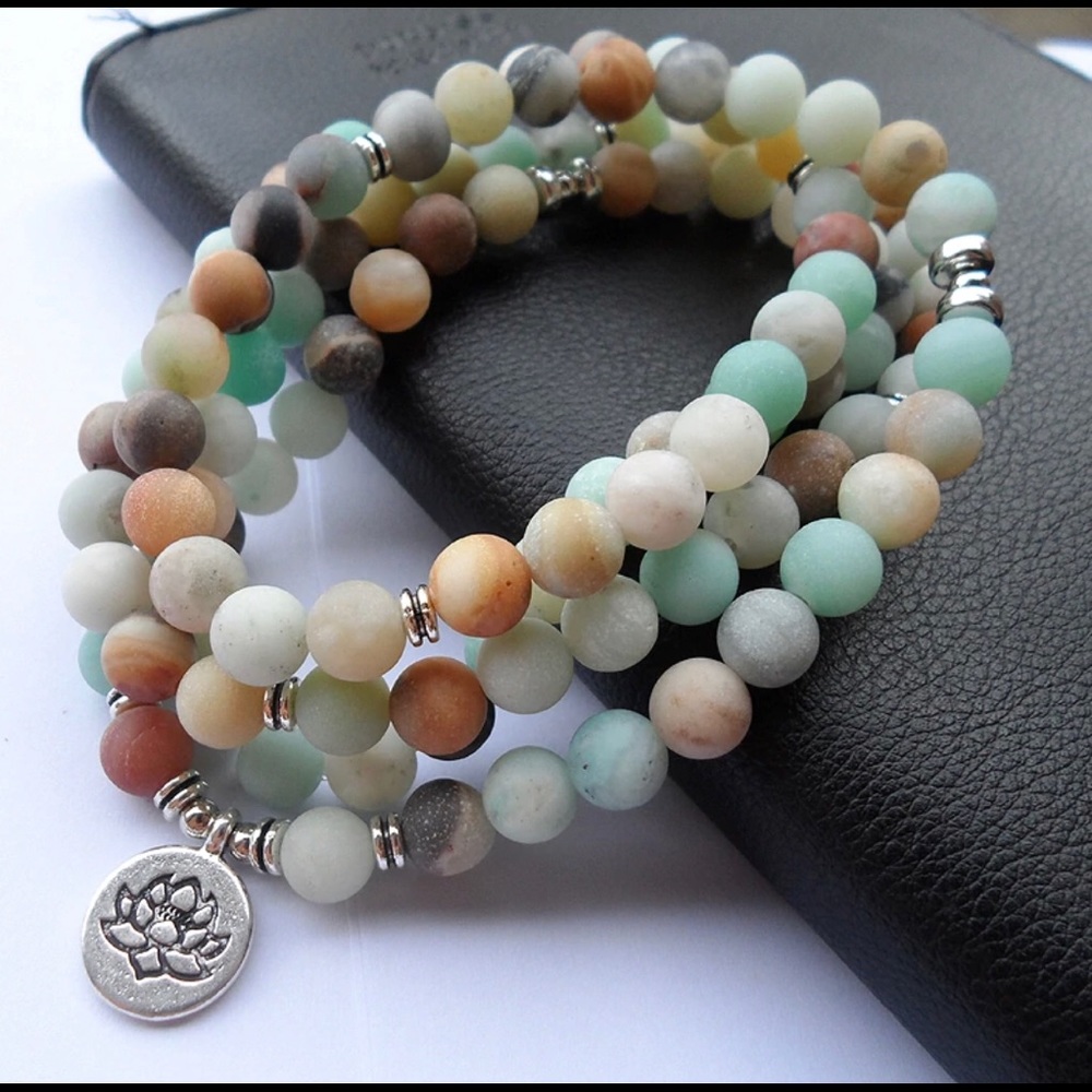 Amazonite Mala beads 🌸  ~